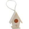 8 DECORATIVE BIRD HOUSE HANGING WOODEN BIRD HOUSE Craft Decorating