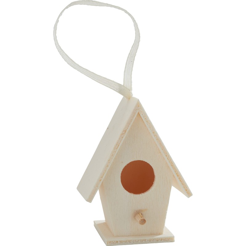 8 DECORATIVE BIRD HOUSE HANGING WOODEN BIRD HOUSE Craft Decorating