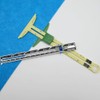 Sewing Gauge Measuring Tool Set 5-in-1 T-Shaped Sliding Gauge Ruler