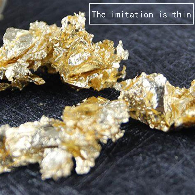 200 Sheets Gold Leaf Sheets Gold Leaf Foil Paper for