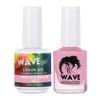 WAVEGEL Soak-Off Gel & Nail Lacquer Matching Duo Set -