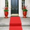 Shappy Red Carpet Runner Runway Rug 55gsm Thickness with 1