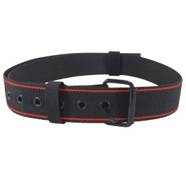 Lzdrason Heavy Duty Suspender Tool Belt - 2 Inch Webbing, Working Belt With Pouch for Men