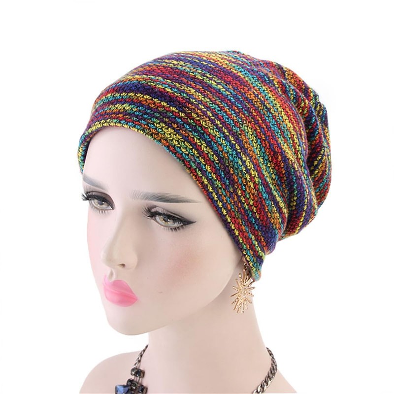 YEHUDAF LEE Winter Hat with Satin Bonnet, Warm Hat with