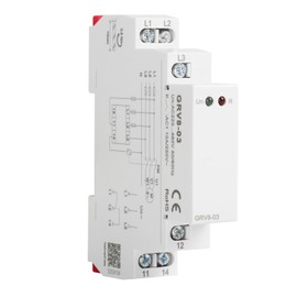 DEWIN Voltage Monitoring Relay, Phase Monitoring Relay GRV8-03 M460 Relay 230V-380V Phase Sequence and Phase Failure Protection Relay