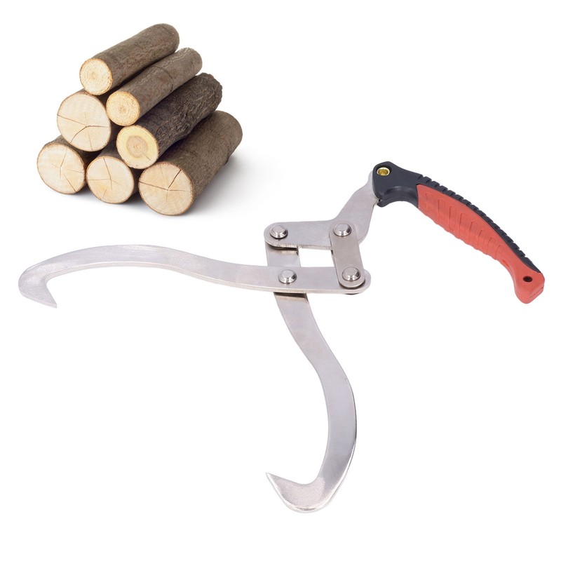 Log Tongs Log Lifting Grapple Hook Wooden Claw Suitable for