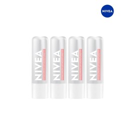 Nivea Lip Care Hyaluronic Rose 5.2g 4pcs / 니베아 립케어 히알루론 로제 5.2g 4개