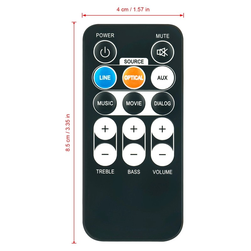 For iLive LTS359X Replace Remote Control for iLive IT153B 32"