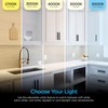 Enbrighten 18 inch Plug-in Under Cabinet Lights, 1245 Lumens, Five