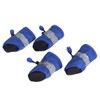4Pcs Waterproof Dog Shoes pet Dog paw Protector Slip All