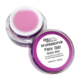 Profi Flexibles Aufbaugel Rosa Dickviskos Flexgel Nagelgel UV LED Gel 1x 15ml (1er Pack)