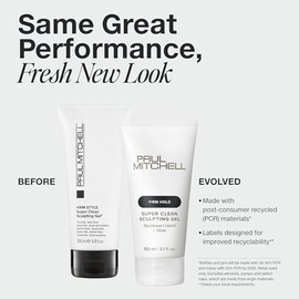 Paul Mitchell Super Clean Sculpting Gel ,16.9 Fl Oz