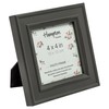 Hampton Frames PALOMA Distressed Square Picture Photo Frame Grey 4x4