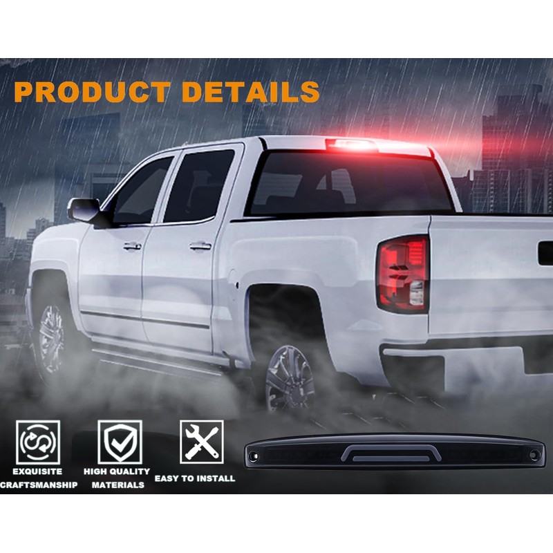 G-PLUS 3D LED Bar Rear Center Third Brake Light Compatible