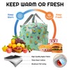 SUOXU Insulated Lunch Bag 25cm - Foldable Reusable Cool Bag