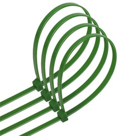 Kabelbinder aus Nylon, 3,6 x 150 mm (40 Stück), grün, ideal zum Organisieren von Kabeln und zur Sicherung von Elementen bei verschiedenen Projekten.