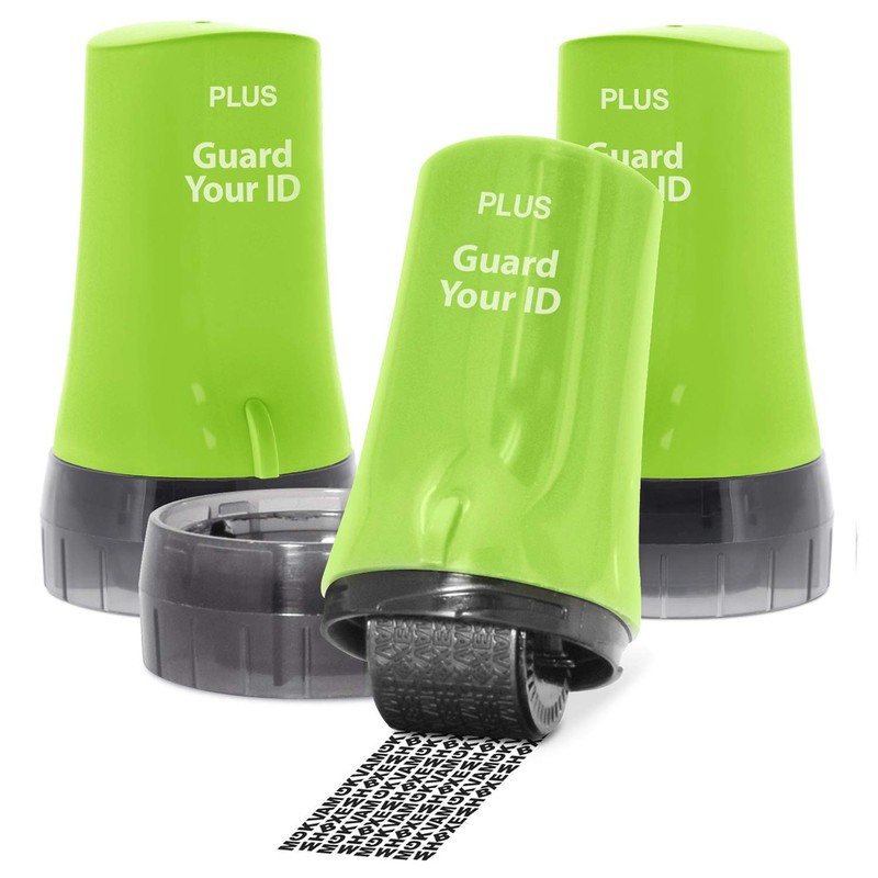 Guard Your ID Stamp Roller, Advanced Confidential Security Tool for