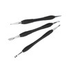 Fyearfly 3-Piece Leather Carving Tools, Leather Craft Leather Carving Tool,