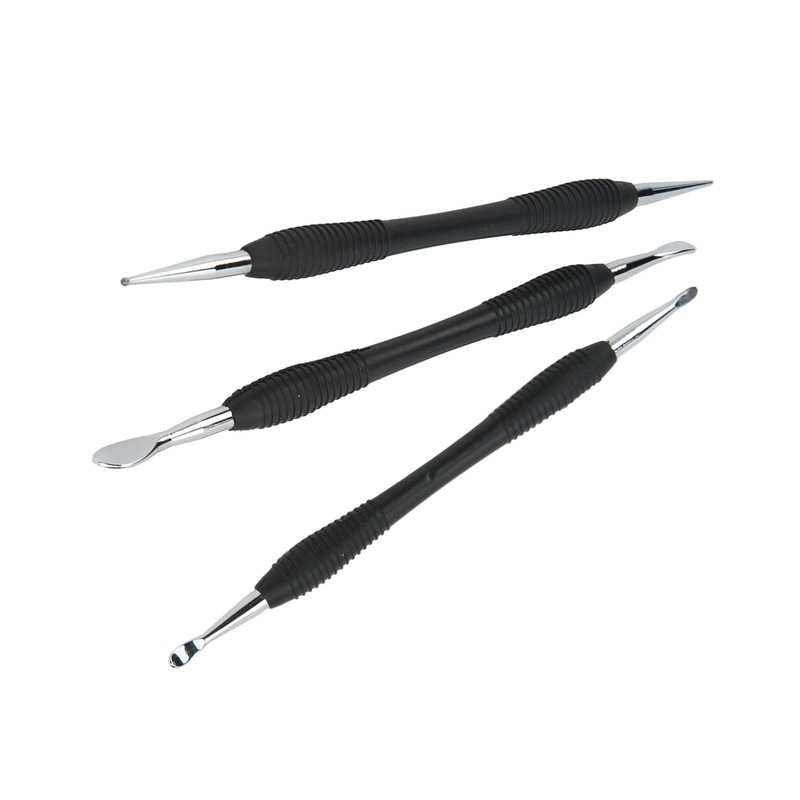 Fyearfly 3-Piece Leather Carving Tools, Leather Craft Leather Carving Tool,