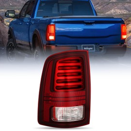Nilight Nilight Taillight Assembly Compatible with 2013 2014 2015 2016 2017 2018 Dodge Ram 1500 2014-2018 Ram 2500 3500 LED Style Driver Side Rear Tail Light with Bulbs