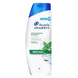 Head & Shoulders Champú Anticaspa Mentol Fresco para Hombre, 340ml
