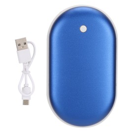 Multifunctional Portable Mini Hand Warmer 5200mAh Mobile Phone Charging Power BankBlue
