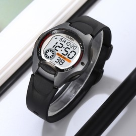 Digital Watch Children's Watches for Boys Girls Children's Watch Digital with Alarm Clock Date Colourful LED Light Sports Watch Children Boys Outdoor Watch 5ATM Waterproof Digital Sports Watch Kids
