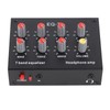 7 Band Sound Equalizer 12dB High Bass Adjustment Dual Channel