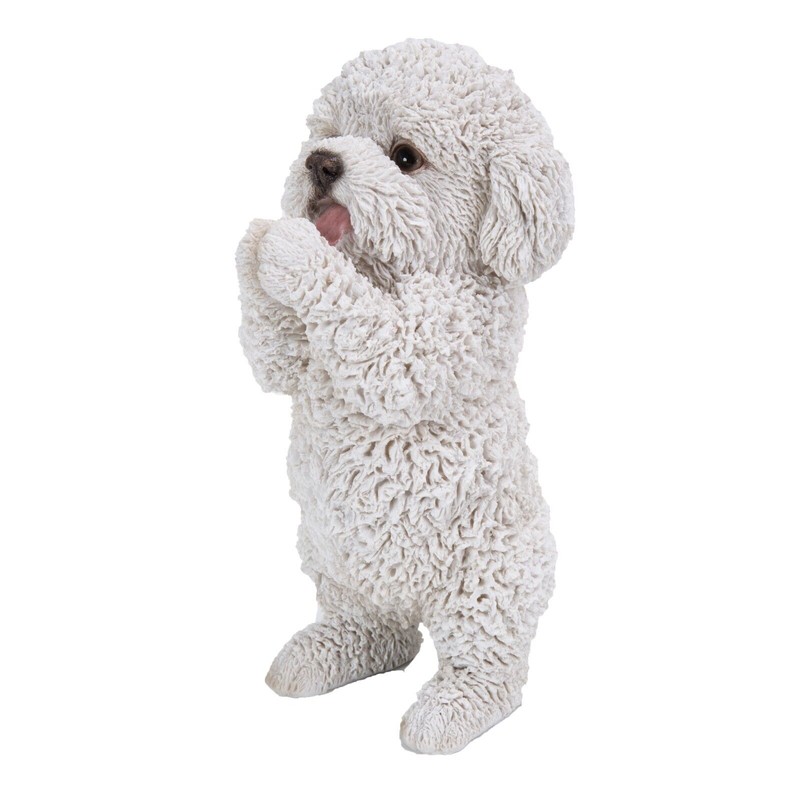 Hi-Line Gift Ltd. Dog Decor Poodle Garden Statue, Garden Decoration,