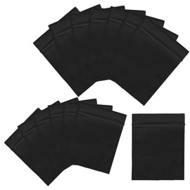 100pcs Sanitary Disposal Bags, Black Sealable Tampon Bag, Personal Self Sealing Period Bag for Tampons, Pads, and Liners Storage