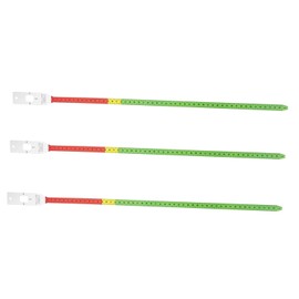 Abaodam Set de 3 Cintas Métricas Flexibles para Medir Circunferencia de Cabeza y Brazo en Bebés y, Cinta de PP Durable para Uso en Clínicas y Hogares