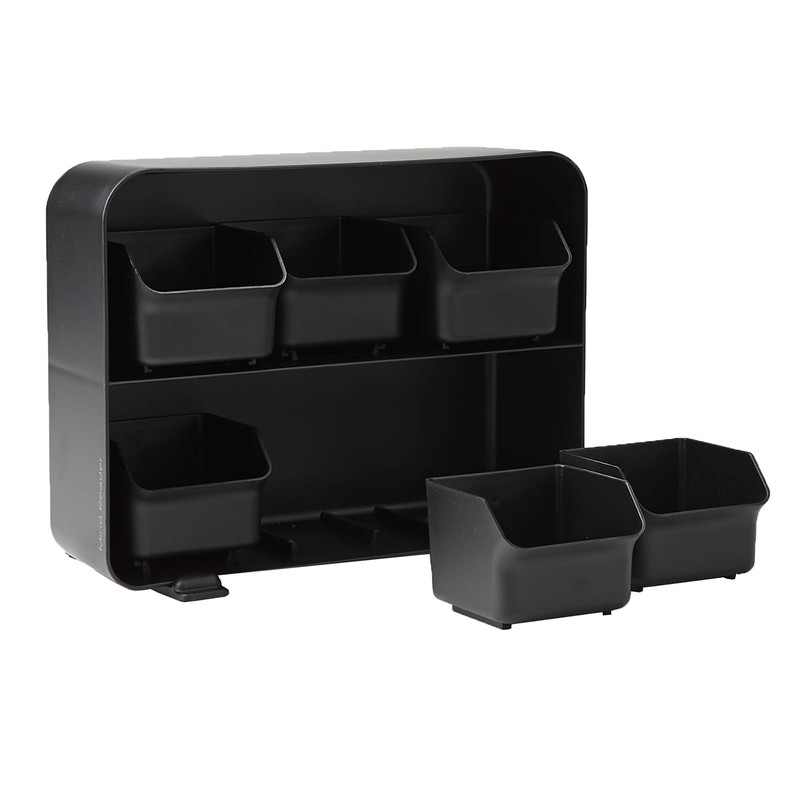 Mind Reader Anchor Collection, 6-Drawer Tea Bag Organizer, Removable Drawers,