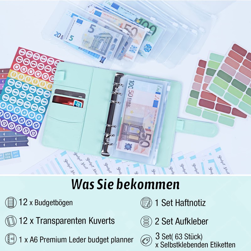 Budget Planner, German Budget Binder, Bug Planner, Household Book with