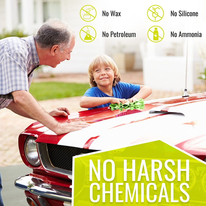 BugSlide 16 Oz Shop Kit Cleaner and Polisher with Microfiber