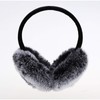 Rabbit Hair Earmuff for Winter, Soft and Warm,Foldable and Easy
