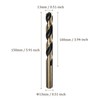 Kozelo 2PCS Twist Drill Bit - [13mm/0.51"] Titanium Nitride High-Speed