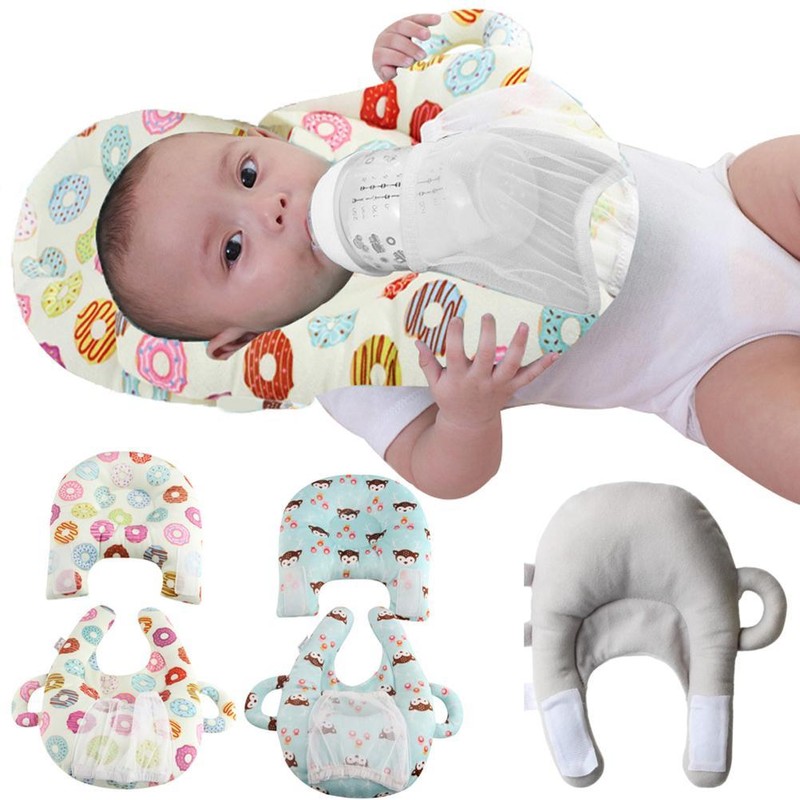 Multifunctional Portable Baby Feeding Pillows Detachable Self Feeding Lounger Baby