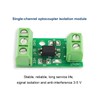 1Pc Green 1-Channel PC817 Optocoupler Isolation Module Optoelectronic Isolator Signal