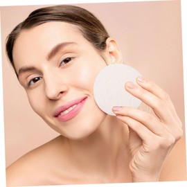 VICASKY 20pcs Wood Pulp Cotton Makeup Remover Pads Facial Cleansing Wipes for Gentle Makeup Removal and Skin Care Soft and Face Wipes