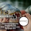 Eupheng Anti-Slip Aluminum Twist Fishing Tool, Single Strand Haywire Twist