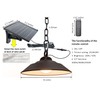 Involux Solar Pendant Light with Remote Control, 300LM Dusk to