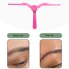 Eyebrow Ruler Eyebrow Measuring Ruler Makeup Symmetrical Measuring Guide for