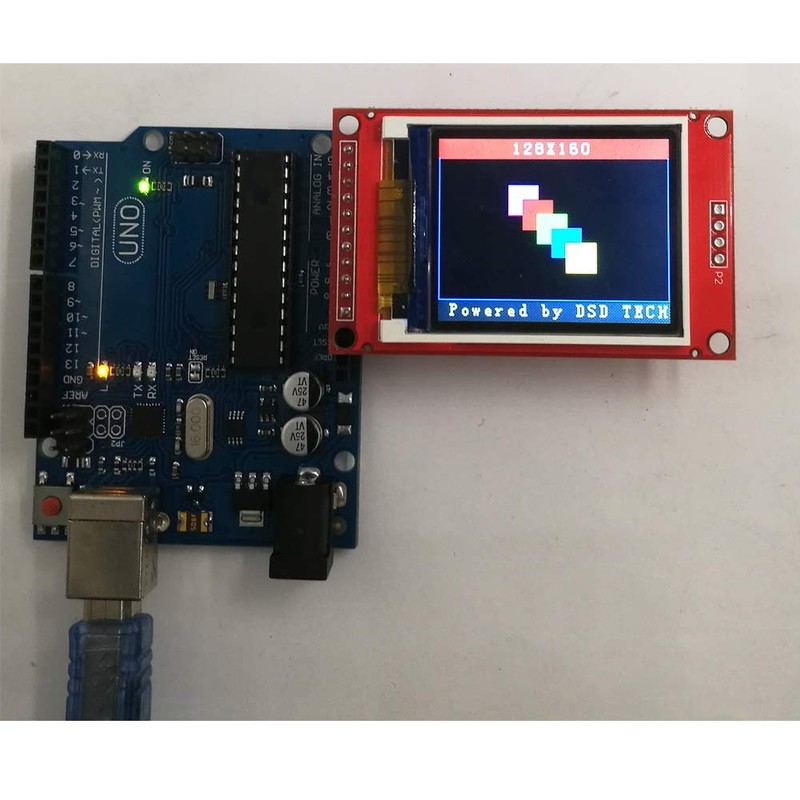 DSD TECH Módulo de pantalla LCD TFT de 1,8 pulgadas