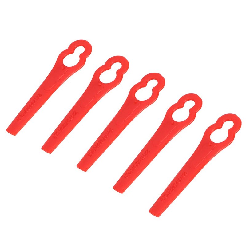 Annadue 40Pcs Plastic Cutters Blades Replacement for Cordless Grass Trimmer