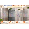 Magnetic Acrylic Fridge Calendar – Clear Dry Erase Monthly Planner
