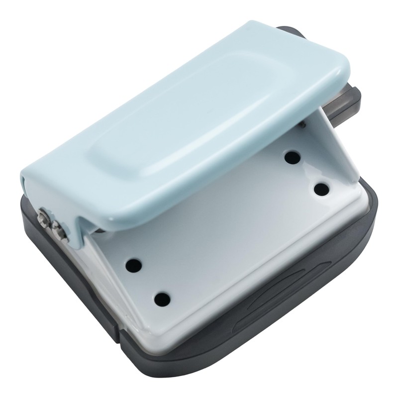 STEELMIGHT Hole Punch, Loose Leaf Punch, Mini 6-Hole Punch for