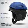Odoland Ski Helmet with Ski Goggles, Multi-Options Snowboard Helmet and