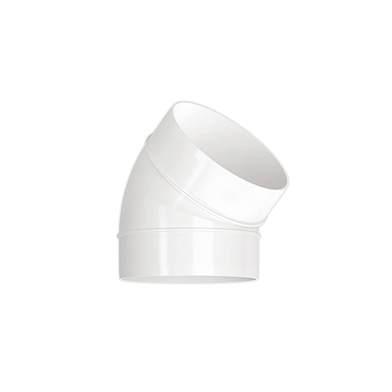 Fantronix 45 Degree Elbow Connector Bend 100mm - 4 inch