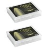 Diamy canoe tip clear nail tip 360p, transparent color clear, 2 pieces / 다이아미 카누팁 클리어 네일팁 360p, 투명색클리어, 2개