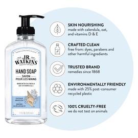 J.R. Watkins Hand Soap Ocean Breeze 11 Ounce